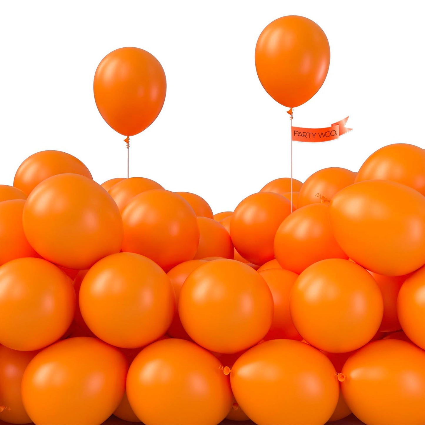PartyWoo Orange Balloons 50 pcs 5 Inch Small Mini Fall Tangerine Autumn Latex Balloons for Thanksgiving Halloween Little Cutie Wedding Baby Shower Birthday Graduation Party Decorations Orange-Y9