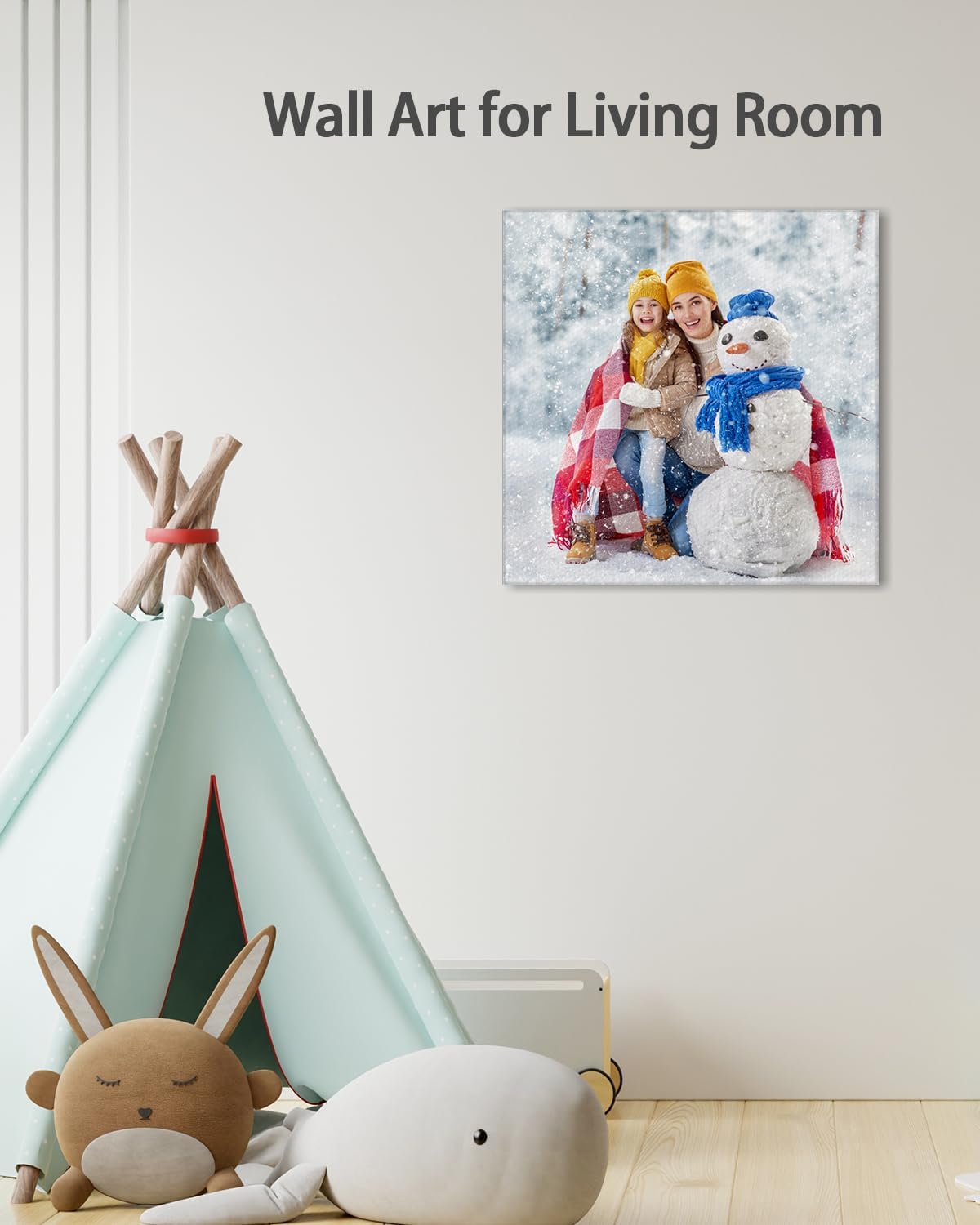 AbcCustomize Canvas Prints - Personalized Photo Decor for Living Room & Bedroom | Fast Shipping