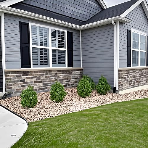 QIANYUN 20-Inch Green Artificial Boxwood Topiary Ball Tree Outdoor UV-Resistant