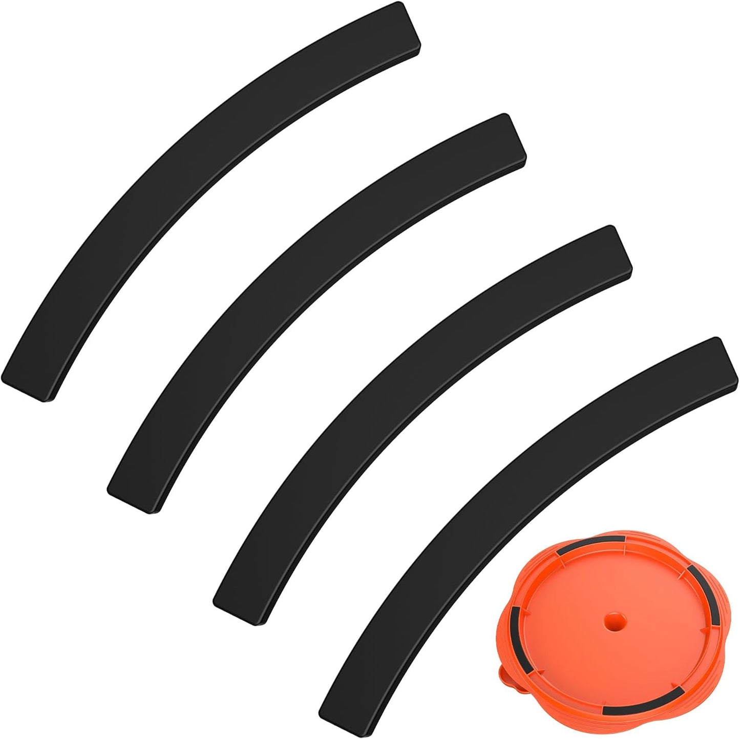 SURETIVIAN Chicken Shredder Grips - Anti-Slip Rubber Strips for Enhanced Control | 3.14 x 0.27 x 0.11 Inch