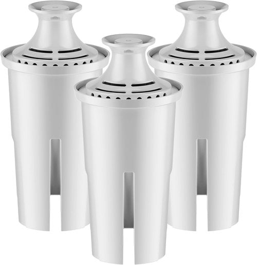 Brita Replacement Water Filter Pitchers - Lasts 2 Months or 40 Gallons | 3 Count Pack