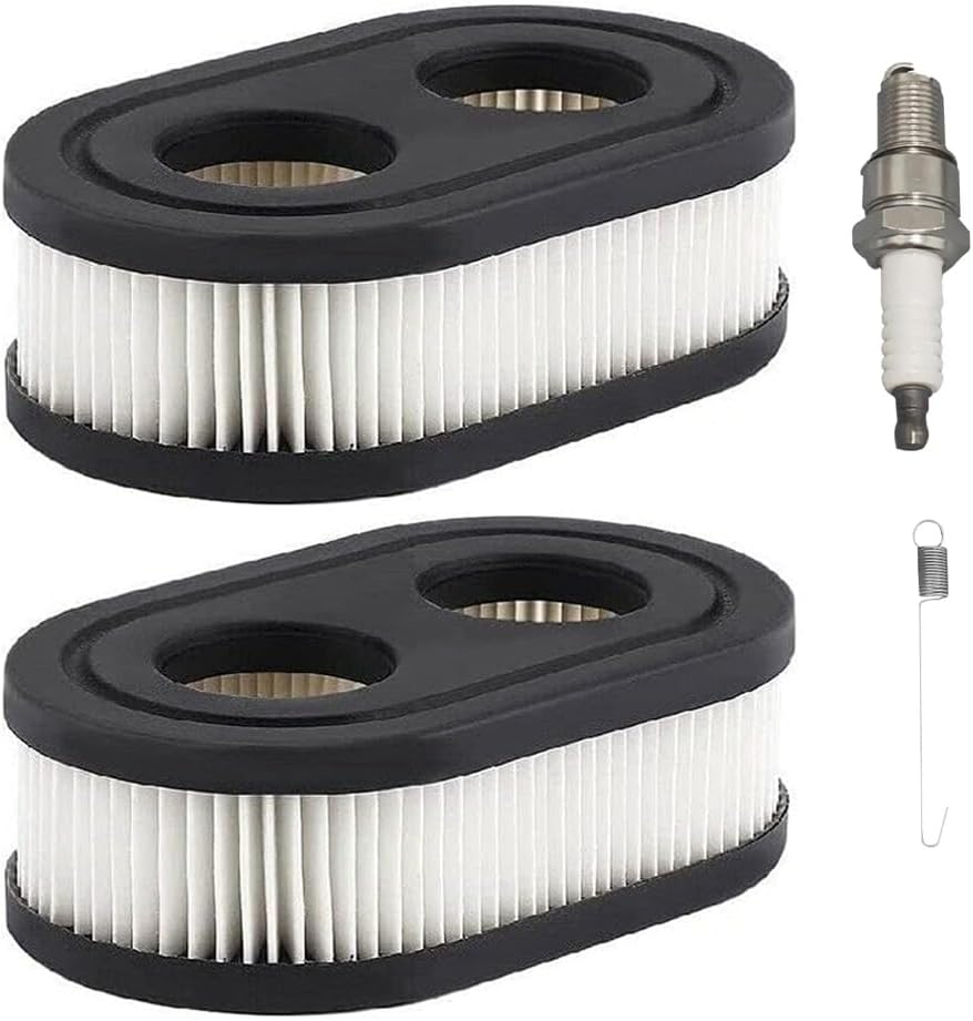 Toro Air Filter - Premium Replacement for Recycler 22 Inch Mowers | Includes 2 Filters, Spark Plug & Spring