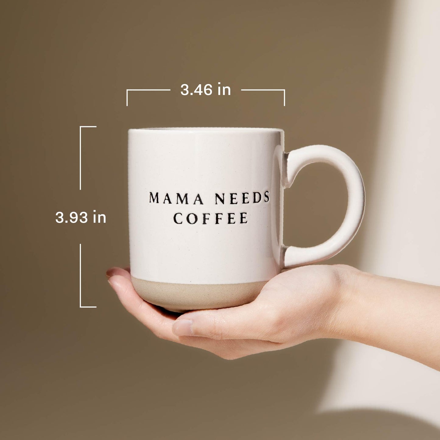 Sweet Water Decor Floral Stoneware Coffee Mugs - 14oz Cute Coffee Cups for Hot & Cold Drinks - Dishwasher & Microwave Safe - Spring Home Decor and Gift - Ideal Tea & Espresso Mugs
