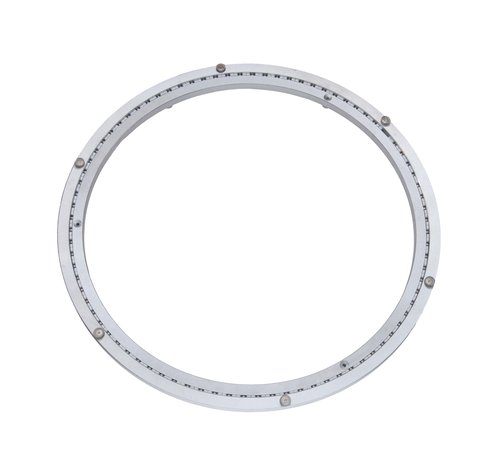 Dailydanny Aluminum Heavy Duty Lazy Susan Rotating Turntable Bearing Swivel Plate Hardware for Dining-Table (20 inch (14mm))