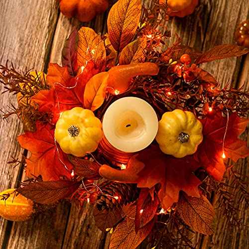 ITART Micro LED String Lights Battery Powered 8 Packs Orange Mini Fairy Hanging Light 20 LED 6Ft Ultra Thin Silver Wire Rope Lights for Christmas Trees Wedding Parties Bedroom