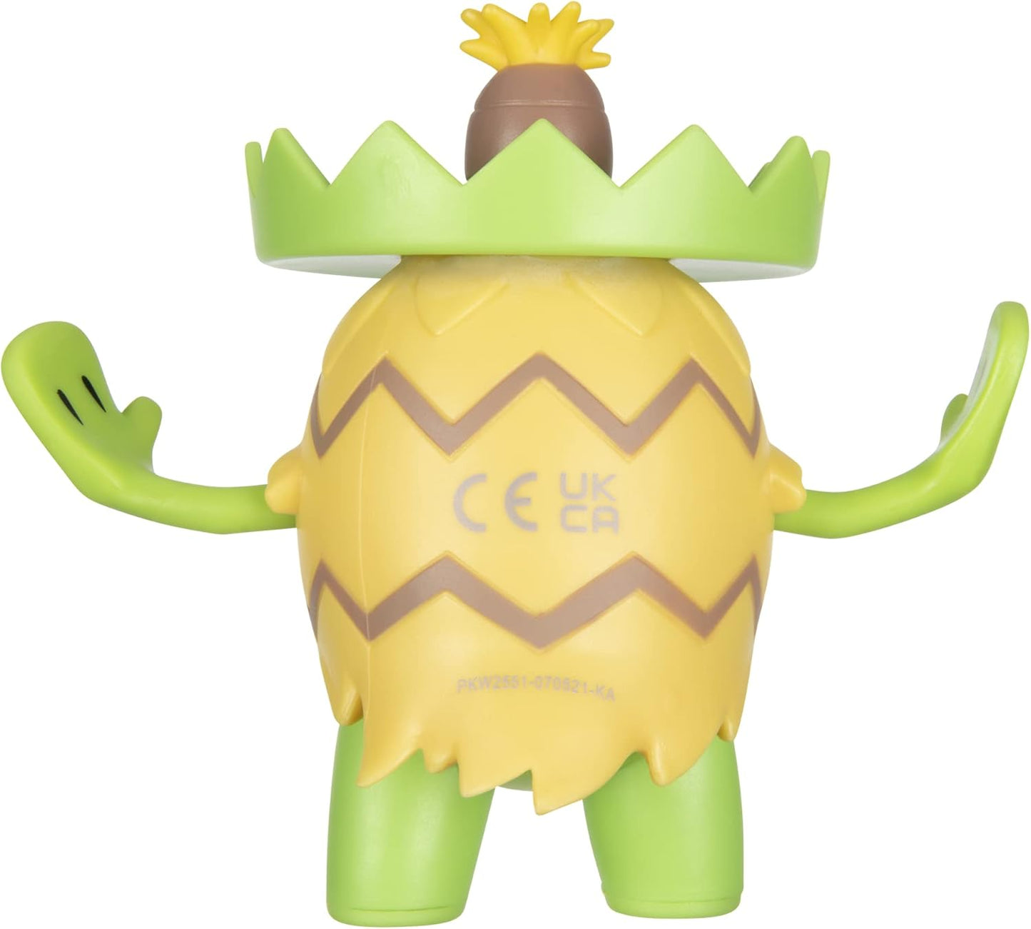Pokémon Battle Figure Set - Grass-Type Theme with 4.5" Ludicolo, 3" Ivysaur & 2" Grookey | Perfect Gift for Kids