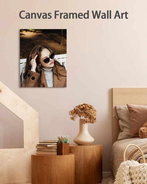 AbcCustomize Canvas Prints - Personalized Photo Art for Home Decor | Ready to Hang, Fast Shipping