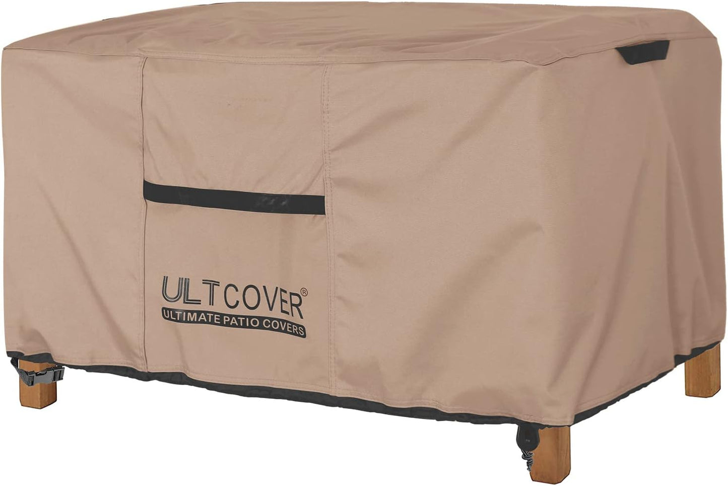 ULTCOVER Waterproof Rectangular Patio Coffee Table Cover - 48x26x18 Inch Outdoor Protection