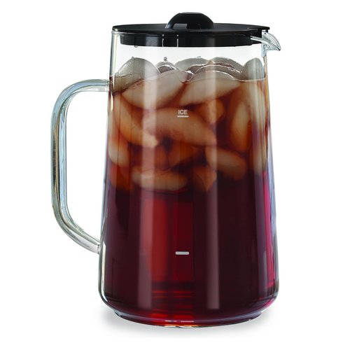 Iced Tea Pitcher for AEMEGO Iced Tea Maker and Coffee Maker, Glass, 80Oz(2.5qt)