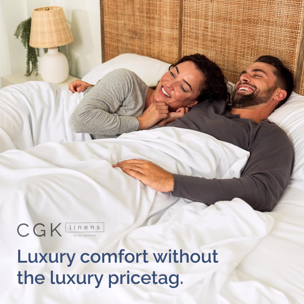 Ultra-Soft Twin XL Flat Sheets by [Brand Name] - 20-Pack Hotel Quality, Breathable & Cooling - Fade & Wrinkle Free, Stain Resistant, White
