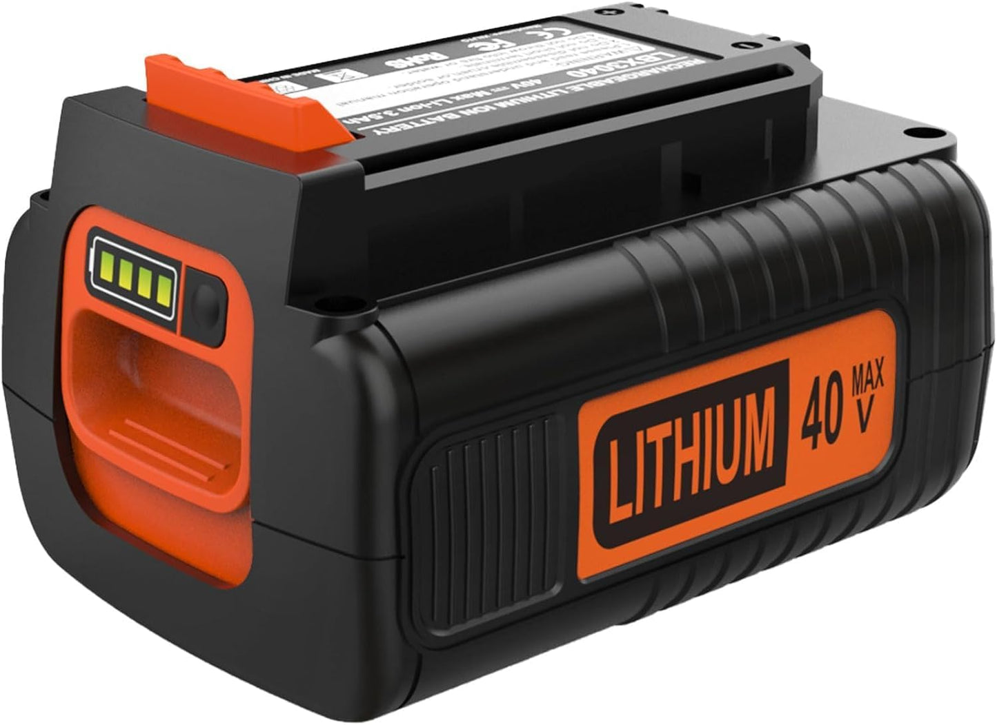 Powilling 40V Lithium Replacement Battery - 3.5Ah for Black & Decker Tools | Compatible with LBX2040, LBXR36, LST540