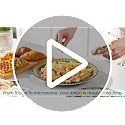 vancasso Colorful Dinner Plates Set of 6, 10.5 Inch Ceramic Kitchen