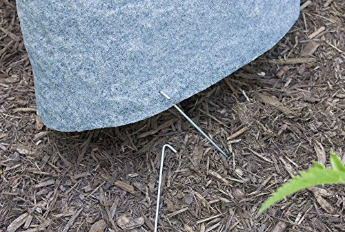 Emsco Group Small Granite Appearance Landscape Rock - Lightweight & Easy Install