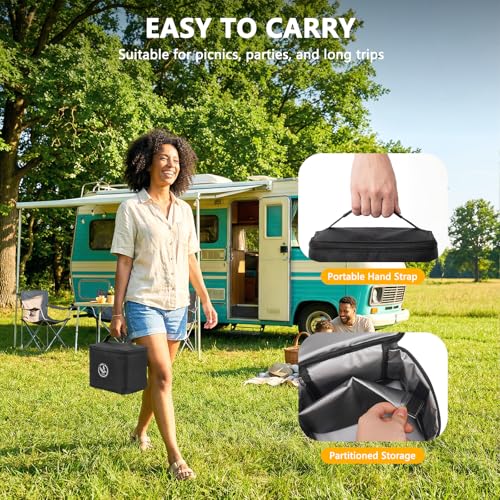 Lord Eagle 9-Speed Digital Hand Mixer Electric Handheld, 500W DC Motor
