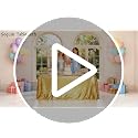 SquarePie Gold Sequin Tablecloth 60x102 Inch for Wedding & Party Decor