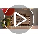 20IN Large Personalized Wedding Bottle Service Sign with Stickers - Wedding Bottle Sign-C