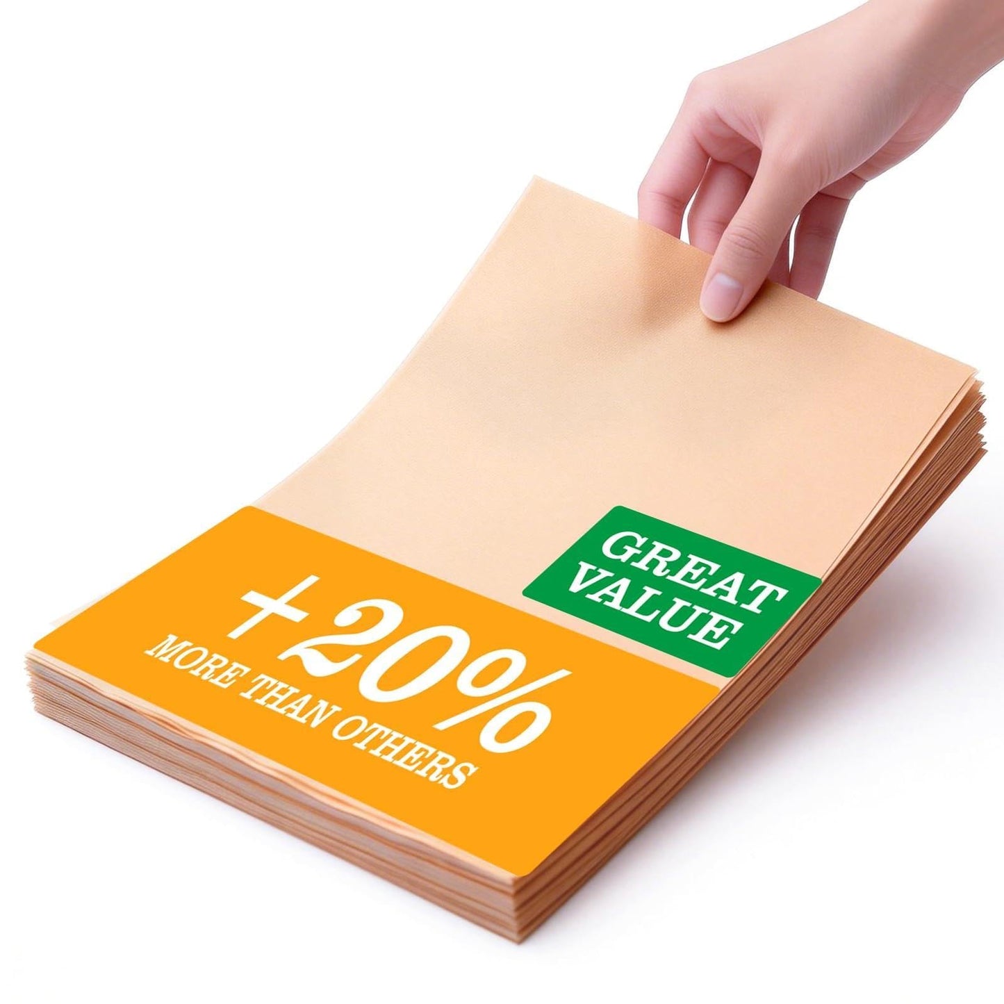 Parchment Paper Sheets, 9x13 In 120PCS Non-Stick Parchment Paper for Baking, Baking Enthusiasts, Withstands Temperatures up to 450°F, 100% Natural Wood Pulp
