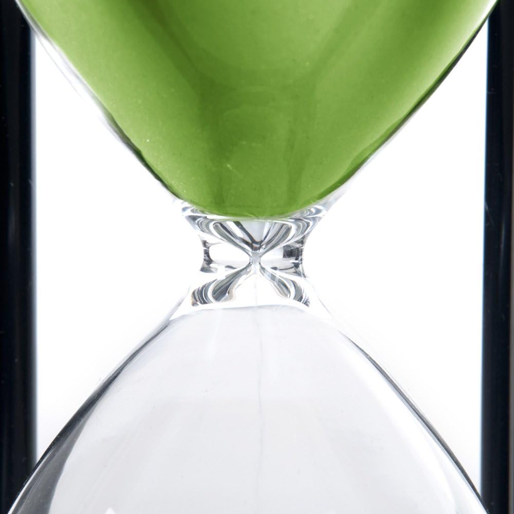 60-Minute Wood Sand Timer Hourglass | Bellaware White Decorative Timer