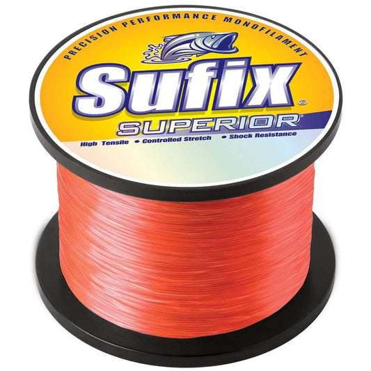 Sufix Superior 30 lb Neon Fire - 450 Yds