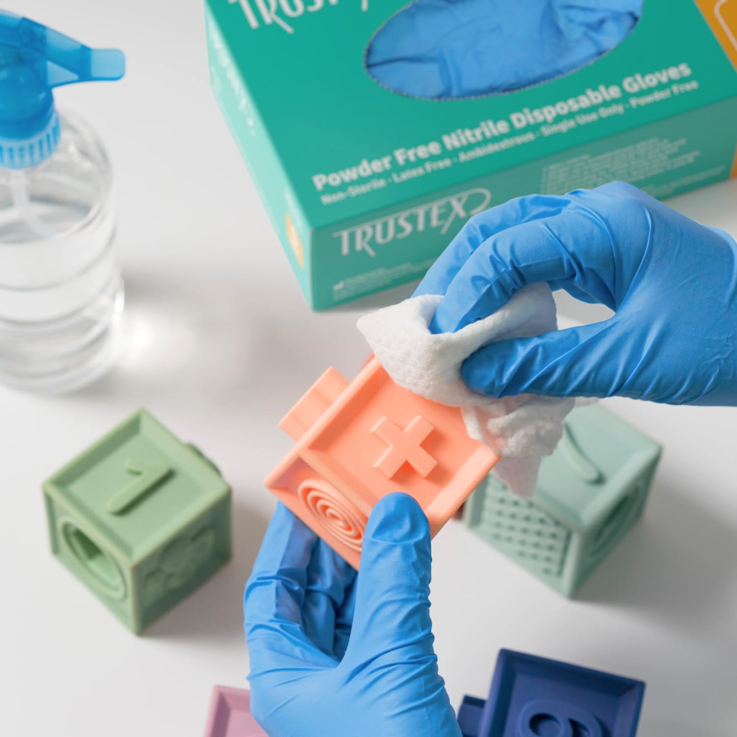 Trustex® Nitrile Disposable Gloves | Powder Free | Case of 1,000 | Size Small