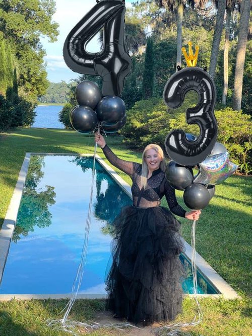 Black 9 Balloon, 40 Inch Number Balloon, Black Party Decorations, Giant Birthday Decorations for 9th 19th 29th 90th, Number 9 Balloon.