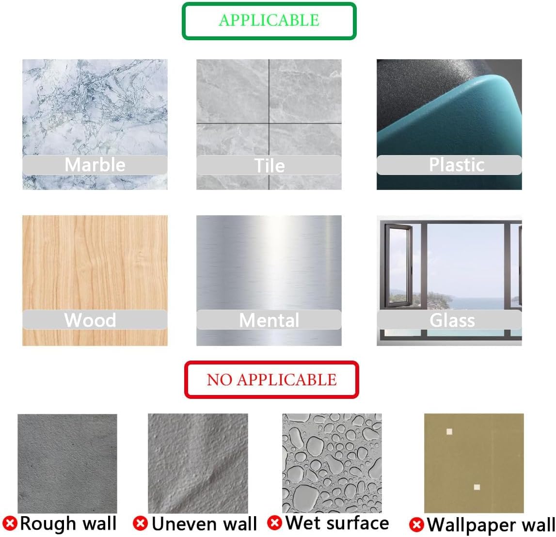 Skiennix Clear Adhesive Wall Hooks - 36 Transparent Sticky Hooks for Seamless Hanging in Any Room