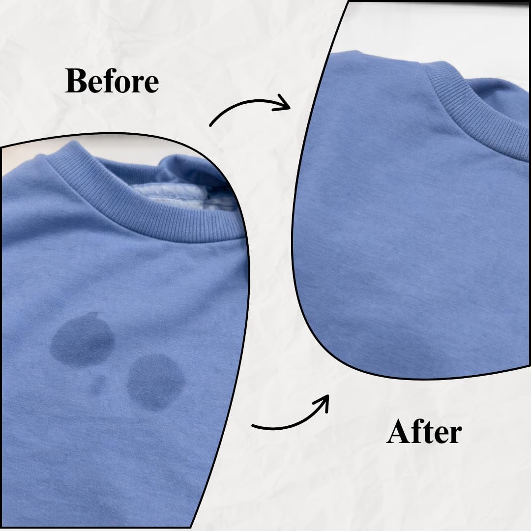 Oil Stain Remover by [Brand Name] - Effective Fabric Stain Solution for Cooking & Engine Grease | 8.72oz