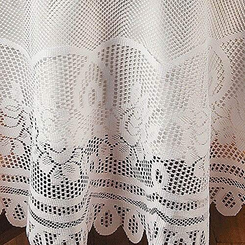 WUBODTI Sage Green Lace Rectangle Tablecloth 60 x 90 Inches Holiday Decor