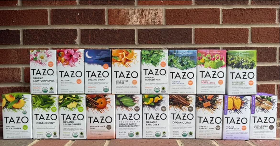 Tea Bags Sampler Assortment Variety Pack Gift Box (42 Count) 14 Different Flavors Gifts for Her Him Women Men Tea Lovers Couples Family Friends Coworker