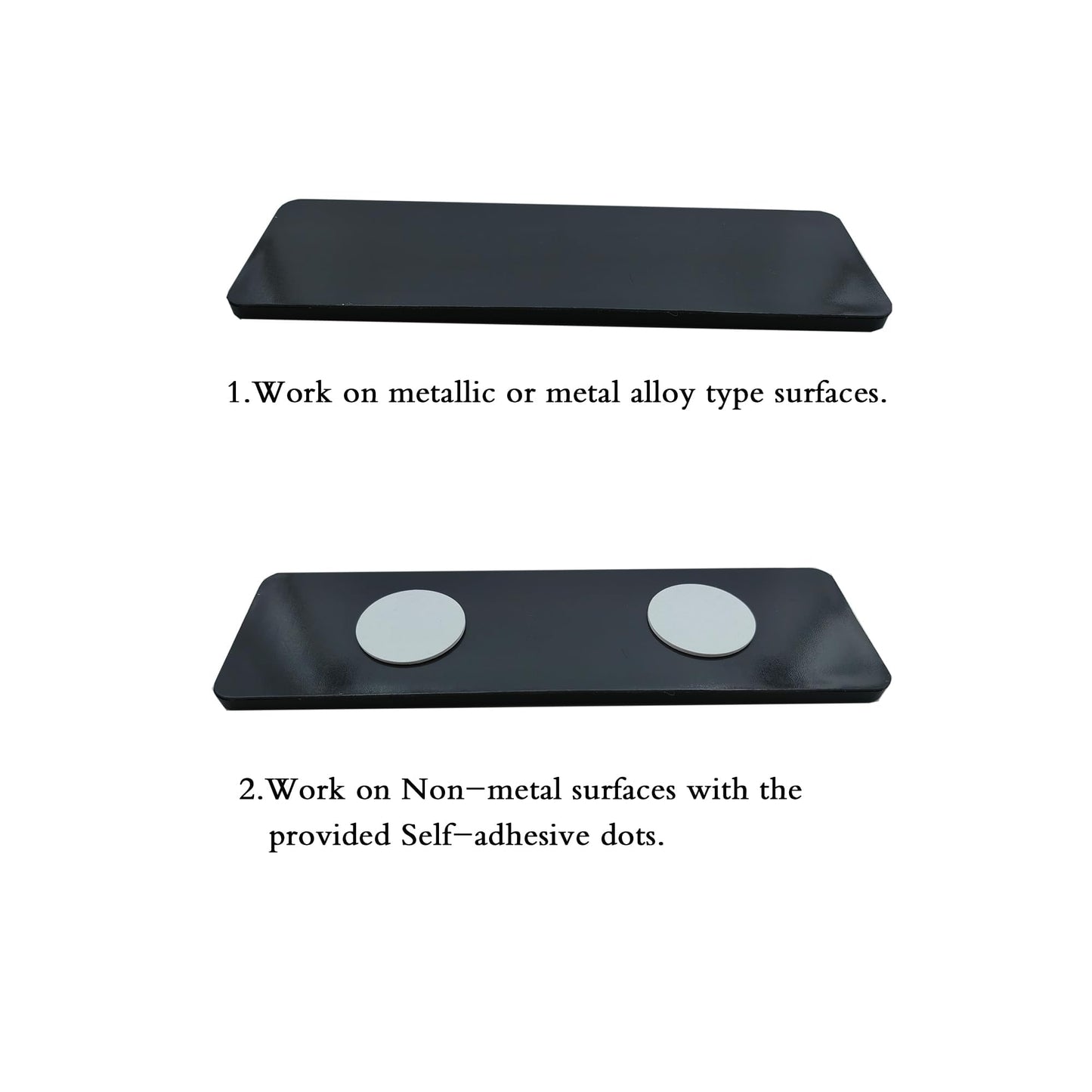 1PC Dishwasher Magnet Clean Dirty Sign - Heavy Duty Magnet with Optional Stickers - Easy to Use, Convenient and Stylish/Black
