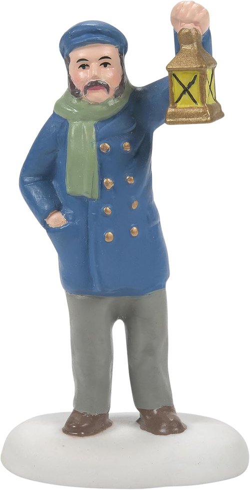 Department 56 Nightwatch Figurine - Dickens Village Lantern Holder | 2.5 Inch, Multicolor