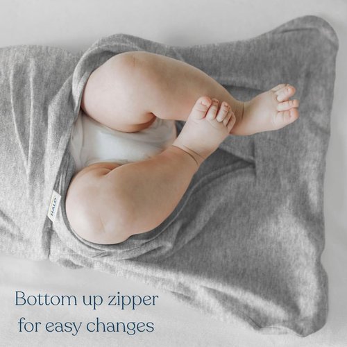 HALO Sleepsack Swaddle - 100% Cotton 3-Way Adjustable Wearable Blanket, Campsite, Small (3-6 Months)