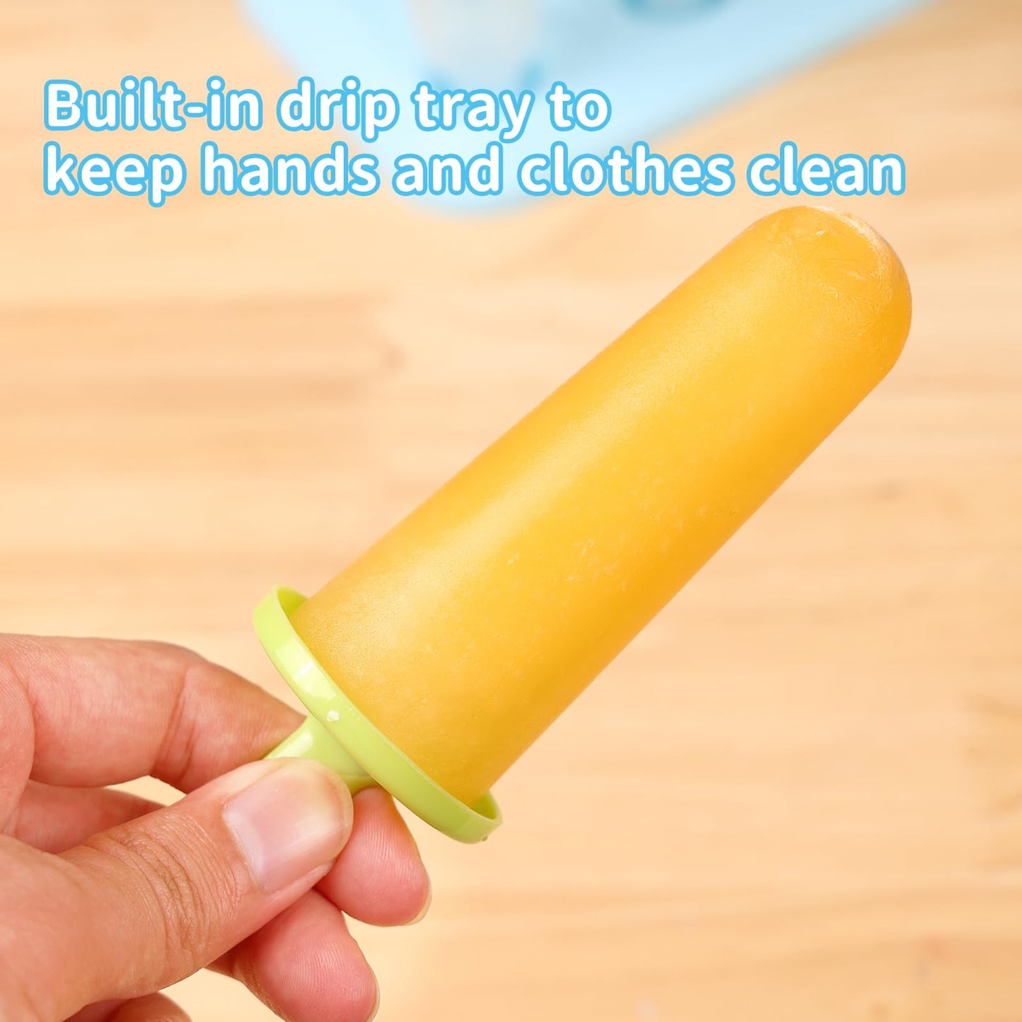 Popsicle Molds 3 Sets Ice Pop Molds Ice Pop Maker with Funnel and Brush, 3 Colors, Reusable Easy Release Ice Pop Maker, Popsicle Mould Frozen Ice Popsicle Maker