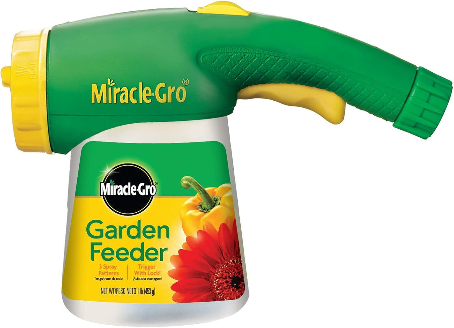Miracle-Gro Garden Feeder - Water Soluble All-Purpose Plant Food, Hose-End Fertilizer, 1 lb.