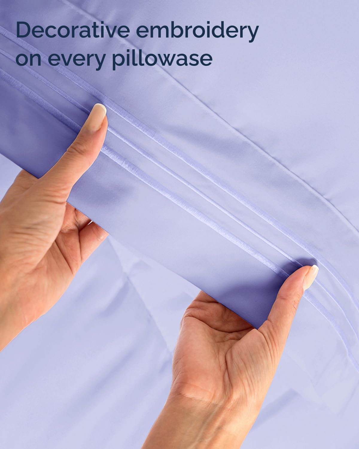 Skiennix Twin XL Sheet Set | Comfy Breathable Cooling Bedding - Hotel Luxury - Deep Pockets, Soft, Wrinkle-Free - Oeko-Tex Certified - Lavender