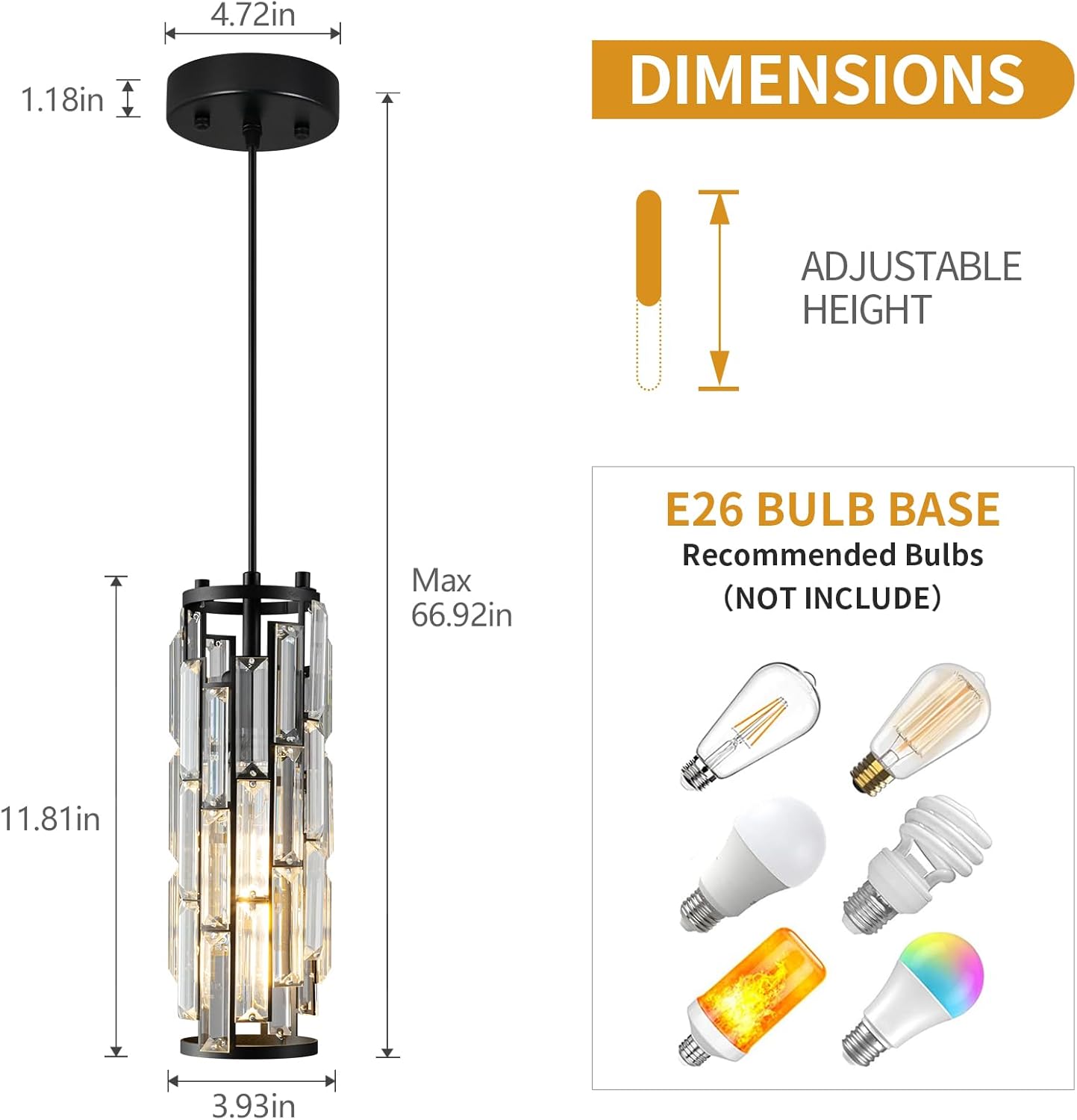 Pendant Lights Modern Pendant Lights Kitchen Island Gold Pendant Light Fixture Mini Crystal Chandelier Lighting for Kitchen Island Dinning Room Bedroom Sink (Gold 3-Light)