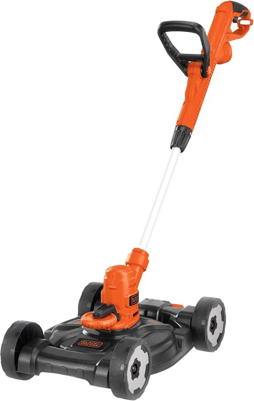 BLACK+DECKER 3-in-1 String Trimmer, Edger & Lawn Mower - 6.5-Amp, 12-Inch, Corded Power Tool