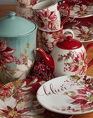 Certified International Winters Joy 16-Piece Dinnerware Set for 4 – Holiday Dinnerware
