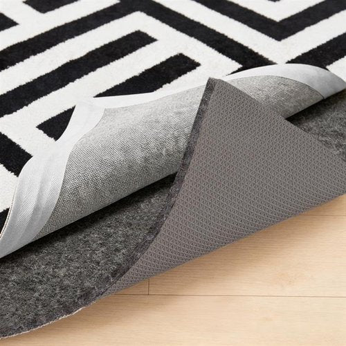 Gorilla Grip Rug Pad - Slip Resistant Felt with Rubber Backing - 1/8 Inch Thick, 8x10 FT for Hardwood Floors