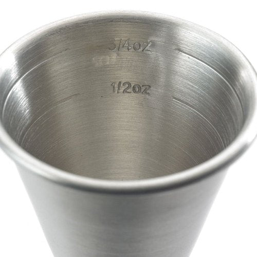 Barfly Japanese Style Jigger, 1 oz x 2 oz, Stainless