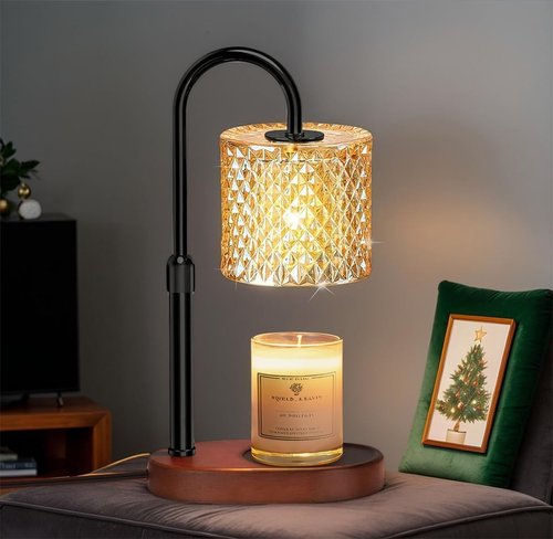 Engpure Candle Warmer Lamp - Adjustable Height & Timer | Perfect Gift for Women, Home Decor