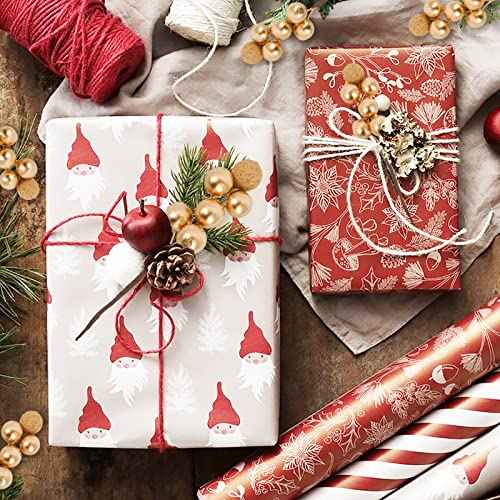 24 Pack Artificial Gold Christmas Glitter Berries Stems, Christmas Holly Berry Picks for DIY Crafts Wreath Garland Party Christmas Tree Ornaments Winter Decorations