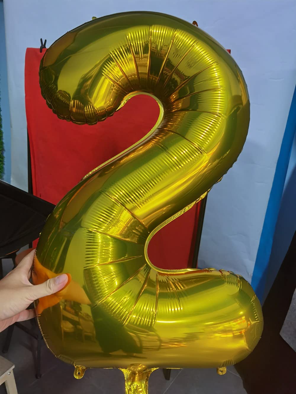 32 Inch Gold Number 0 Balloons Foil Ballon Digital Birthday Party Decoration Supplies (Gold Number 0 Balloon)
