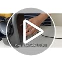 Electric Vegetable Slicer and Cheese Grater - Multifunctional Rotary Cutter with 4 Stainless Steel Blades