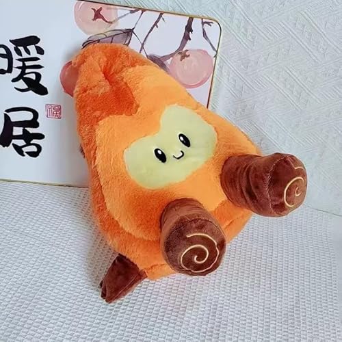 Simulation Campfire Plush Pillow, Bonfire Stuffed Plushie Toys Fake Fire Firewood Plush Pillow for Outdoor Camping Room Decor