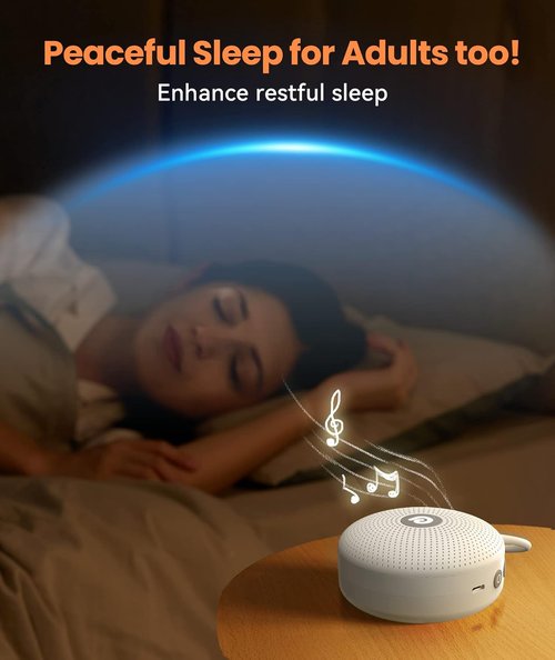 Dreamegg Sleep Ease Bundle - D11Max & D1 Nova Sound Machine for Babies & Adults | Dimmable White Noise Alarm Clock