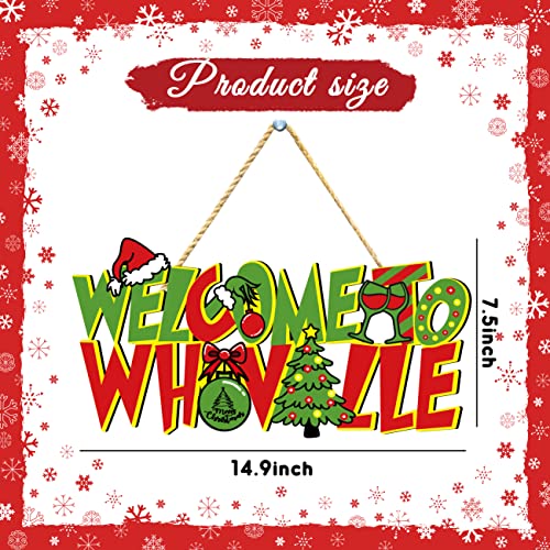 Christmas Door Hanging Signs