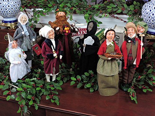 Byers' Choice Bob Cratchit & Tiny Tim Christmas Figurine - Handcrafted Holiday Decor