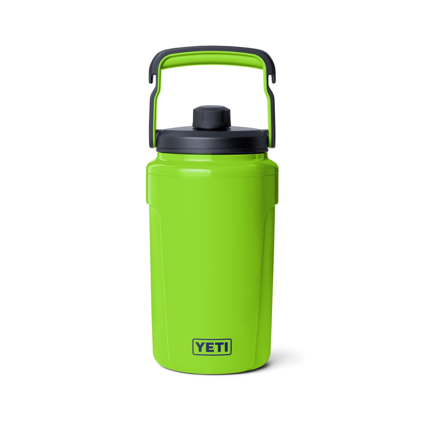 YETI Silo Half Gallon Insulated Chug Cap Water Jug – Leakproof, Lightweight Sports Bottle with Fence Hook Handle – Keeps Drinks Ice-Cold – Ideal for Gym, Sports & Tournaments, Venom