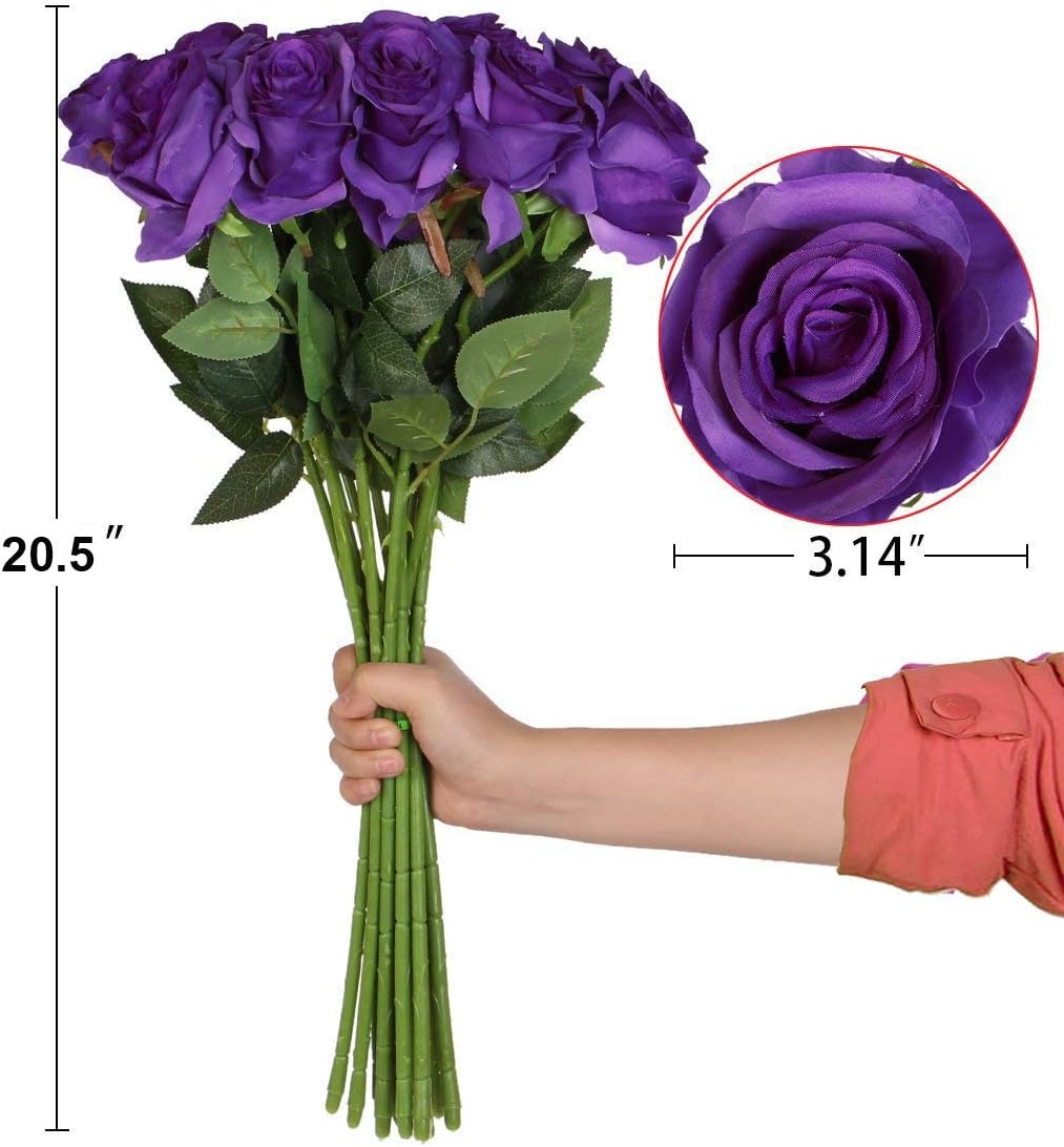 Real Touch Mini PU Tulips Bouquet - Premium Artificial Flowers for Wedding, Home & Event Decor (Set of 30, Cream White)